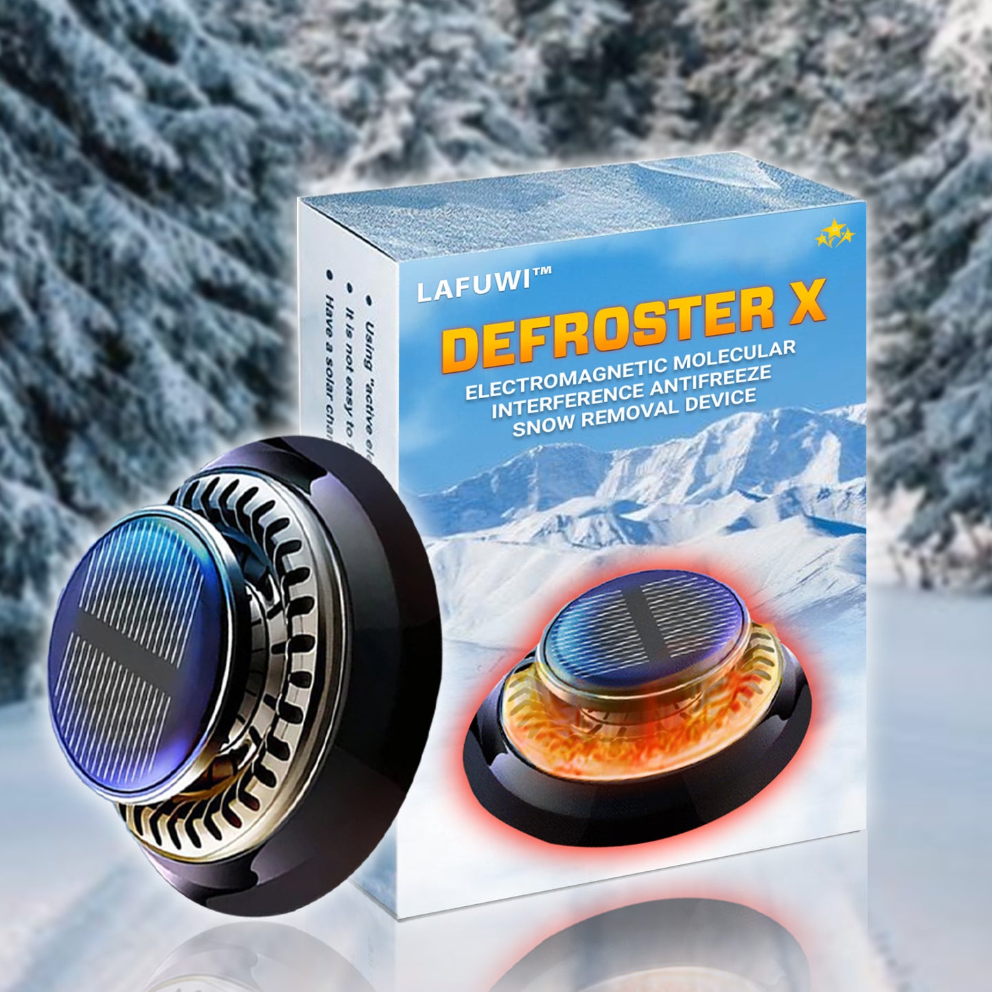 ️🎉 2025 Early-Christmas 70% OFF ️🔥 Lafuwi™ DefrosterX Electromagnetic Molecular Car Snow Removal Device ❄