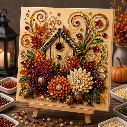 🔥 HOLIDAY SALE 49% OFF ✨ Harvest Holiday 3D Pearl Art DIY Kit
