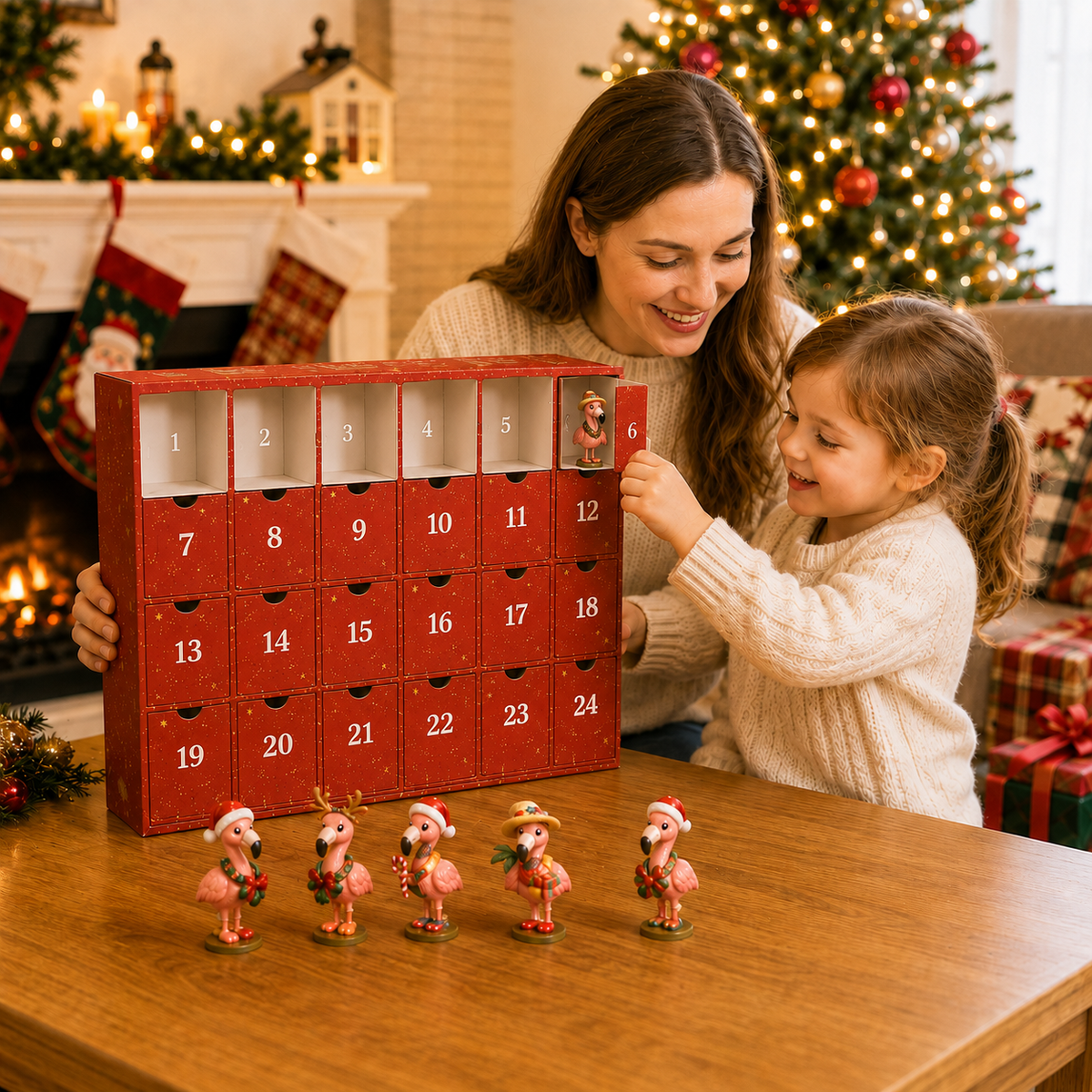 ❄️ EARLY CHRISTMAS SALE 70% OFF  🦩 2026 Christmas Flamingo Advent Calendar ❄️ 24 Days of Cute Surprises, Collectible Fun & Christmas Magic