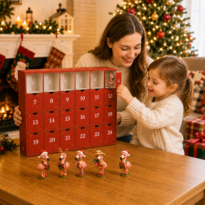 ❄️ EARLY CHRISTMAS SALE 70% OFF  🦩 2026 Christmas Flamingo Advent Calendar ❄️ 24 Days of Cute Surprises, Collectible Fun & Christmas Magic