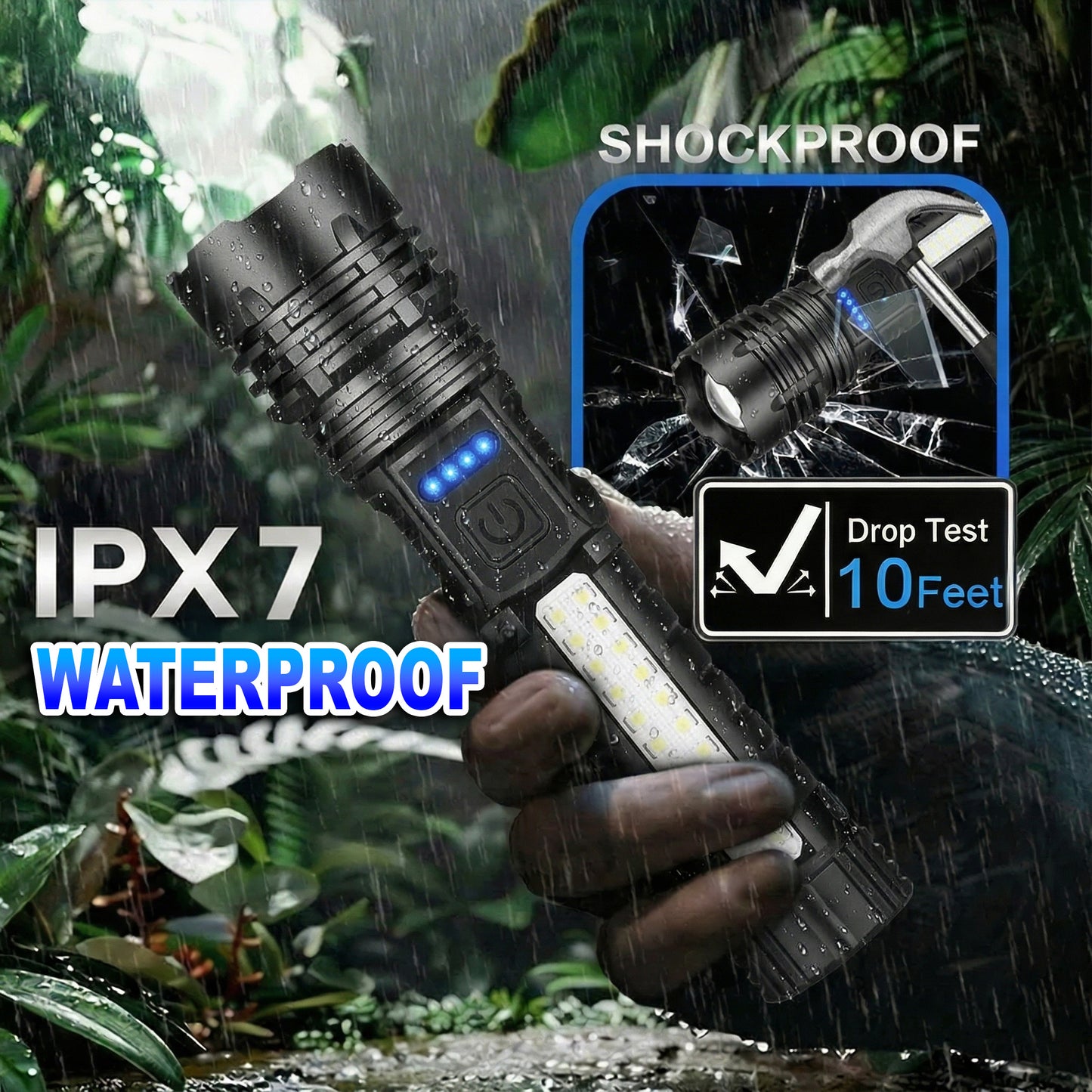 💥 2026 Upgraded 50% OFF ️🔦 SUPTRUCK™ 5 Modes Powerful Emergency Survival Flashlights