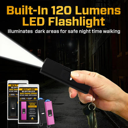 💥 2025 Mega Sale 70% OFF ️🔥 BoltUSB 50M Volts Stun USB Keychain ⚡ Hi-Tech - Smart Defend