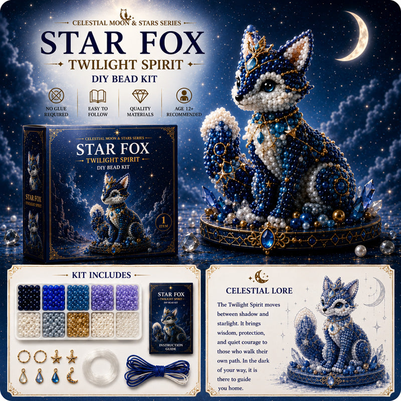 ✨ EARLY CHRISTMAS SALE 70% OFF 🌙 7 Moonlight Celestial Guardians 3D Bead Art DIY Kit
