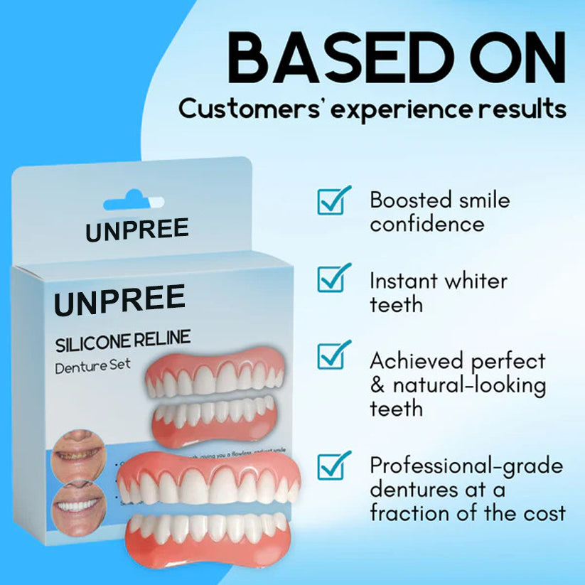 UNPREE™ Silicone Reline Denture Set 🔥 LAST DAY SALE 75% OFF