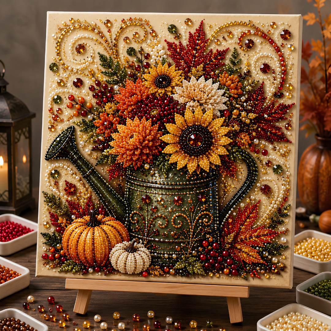 🔥 HOLIDAY SALE 49% OFF ✨ Harvest Holiday 3D Pearl Art DIY Kit