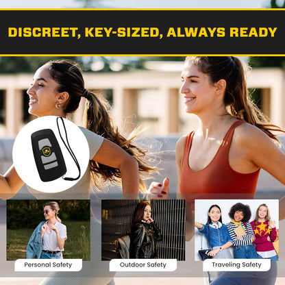🛡️ 2025 Safety Alert 75% OFF ⚡️ VOLTIC V77 3in1 Stun & Flashlight & Alarm Car Keychain