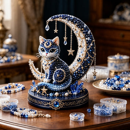 ✨ EARLY CHRISTMAS SALE 70% OFF 🌙 7 Moonlight Celestial Guardians 3D Bead Art DIY Kit