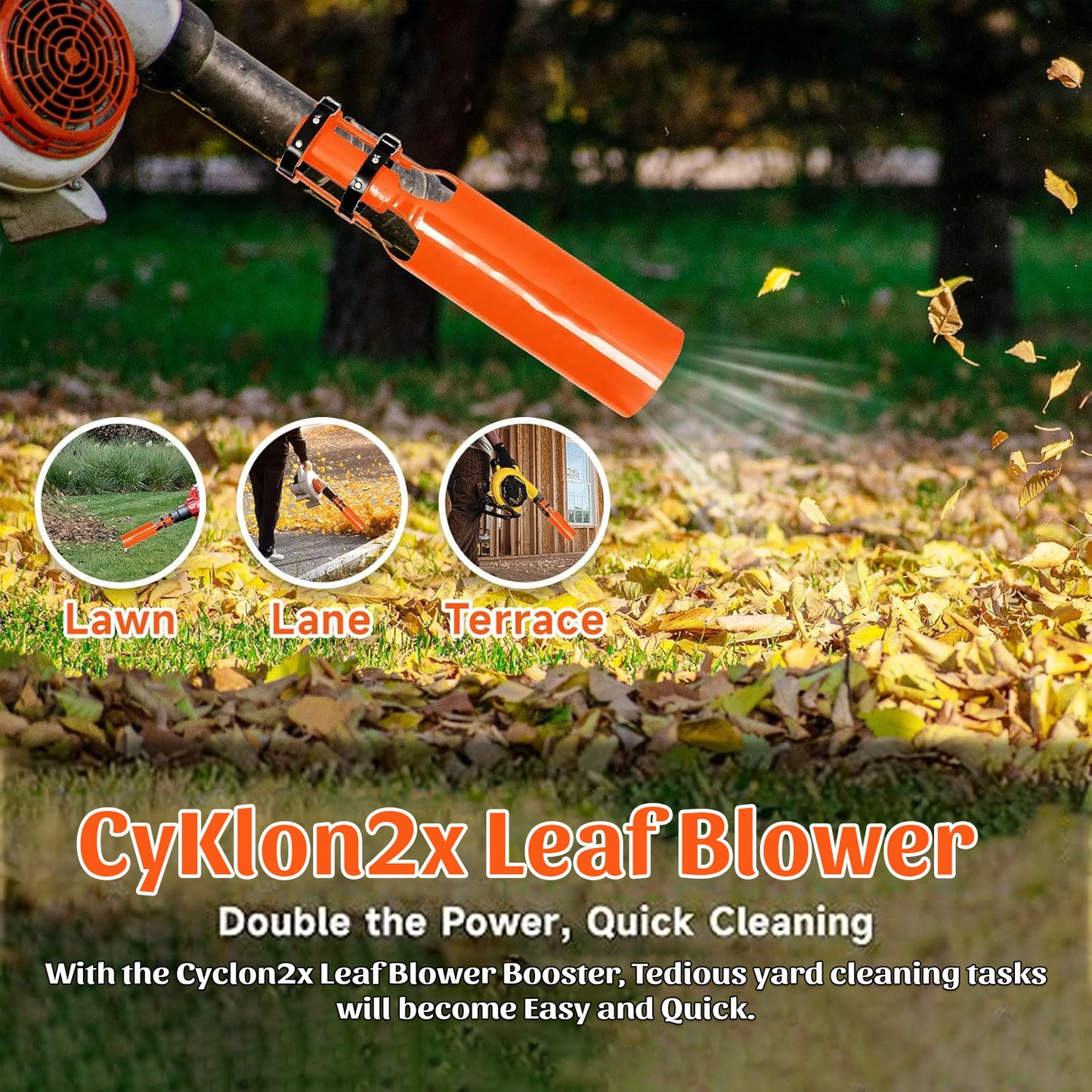 ❄️ Early Christmas Sale 70% OFF 💨 2026 CYKLON2X Blower Air Booster ⚡ Instantly Double Your Blower Power!