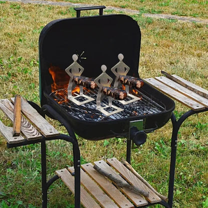 📣 Holiday Sale 49% OFF 🔥 GrillMan BBQ Stainless Steel Sausage Rack