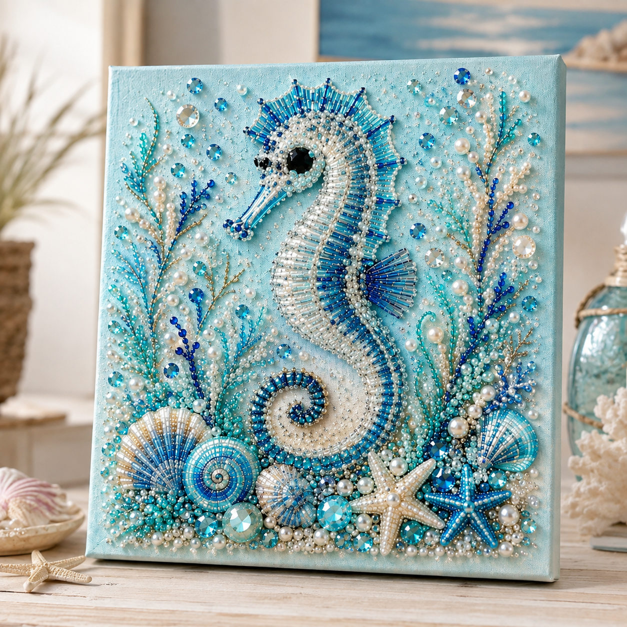 🔥 EARLY AUTMN SALE 49% OFF - DIY 3D Pearl Diamond Painting Kit – Ocean Wonders