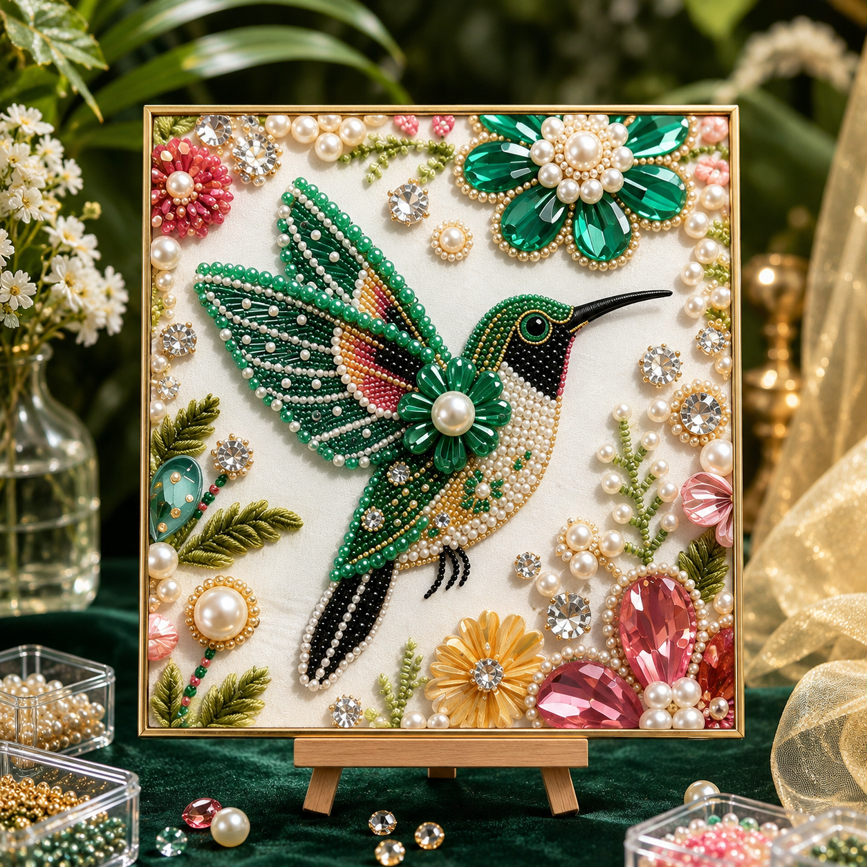 🔥 EARLY CHRISTMAS SALE 49% OFF 🐴 5D Wildlife DIY Pearl Painting Art Kit