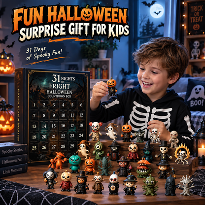 🎃 EARLY HALLOWEEN SALE 49% OFF 🔥 Halloween 31-Night Mystery Countdown Box
