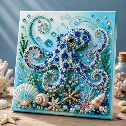 🔥 LIMITED TIME 49% OFF 🌊 Ocean Dreams DIY Pearl Art Kit ✨