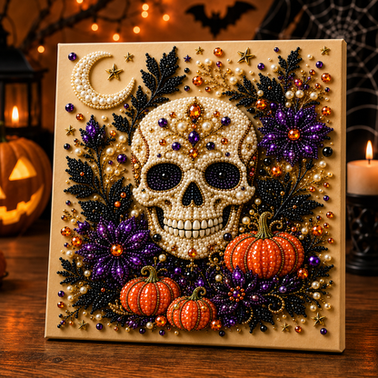 🎃HALLOWEEN PRE-SALE 70% OFF 🎃Spooky Pearl Magic DIY Art Kit – Enchanting Halloween Designs, 3D Beaded Craft