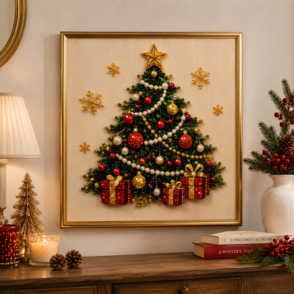 ❄️ EARLY CHRISTMAS SALE 49% OFF 🎄 Christmas DIY Diamond Pearl Art Kit ✨