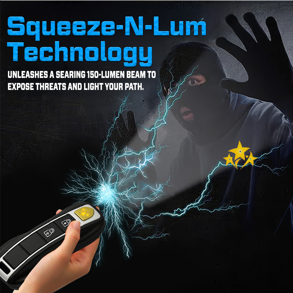 🛡️ 2025 Upgraded 75% OFF ⚡️ ELECTRA X77 2-in-1 Stun Flashlight Car Key