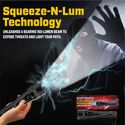 💥 2026 Hot Deals 75% OFF ️🔦 SUPTRUCK™ Flash Power X95 Hi-Tech Flashlight ⚡ Defend with Max Power