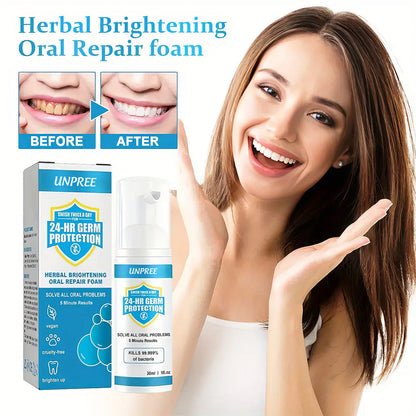 Unpree™ Herbal Brightening Oral Repair Foam