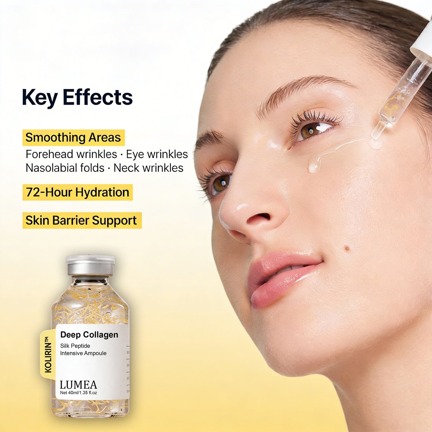 💥 2026 Sale 70% OFF ✨ KOLIRIN™ LUMEA Deep Collagen Silk Peptides Serum