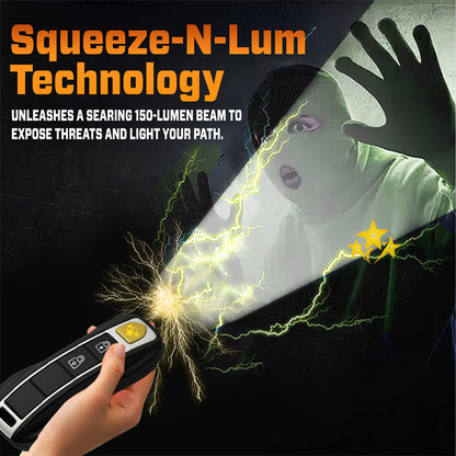 🛡️ 2025 Safety Alert 75% OFF ⚡️ SAFION V57 Stun Flashlight Car Key🔥Protection Anytime, Anywhere