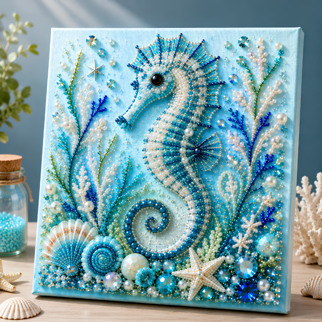 🔥 LIMITED TIME 49% OFF 🌊 Ocean Dreams DIY Pearl Art Kit ✨