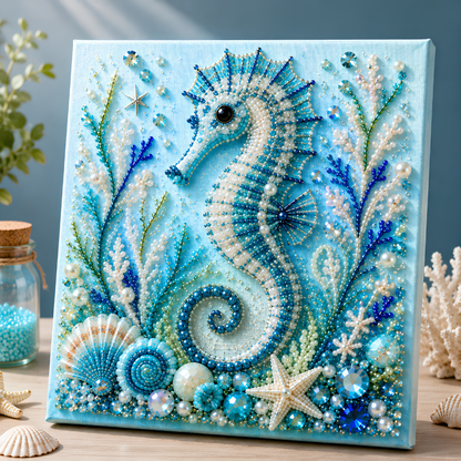 🔥 LIMITED TIME 49% OFF 🌊 Ocean Dreams DIY Pearl Art Kit ✨