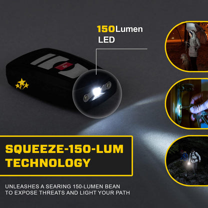 🛡️ 2025 Safety Alert 75% OFF ⚡️ VOLTIC V77 3in1 Stun & Flashlight & Alarm Car Keychain