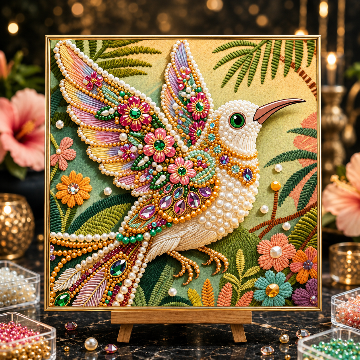 🔥 EARLY CHRISTMAS SALE 49% OFF 🐴 5D Wildlife DIY Pearl Painting Art Kit