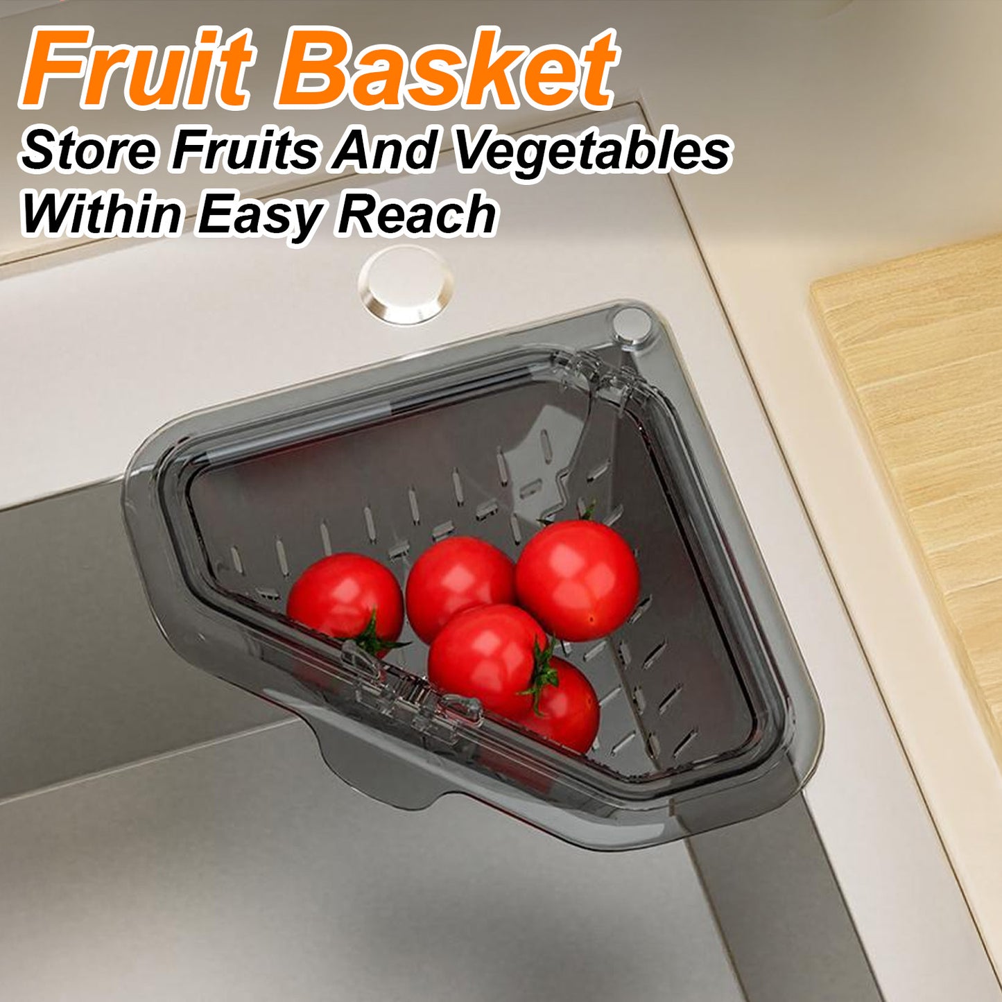 2026 Upgraded Magnetic Sink Drain Basket