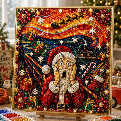🔥 CHRISTMAS PRE-SALE 49% OFF 🎅 5D Santa Claus DIY Pearl Painting Art Kit