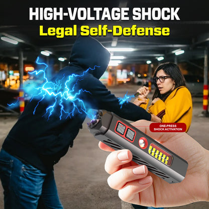 2026 Upgraded GuardX™ Tactical 5in1 Stun Survival Flashlight ⚡ One Tool, Total Protection