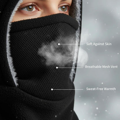 🎄 Christmas Sale 70% OFF ❄️ FancyStar™ 4-in-1 Thermal Balaclava Winter Hat (Mask, Neck & Ears Warmer)