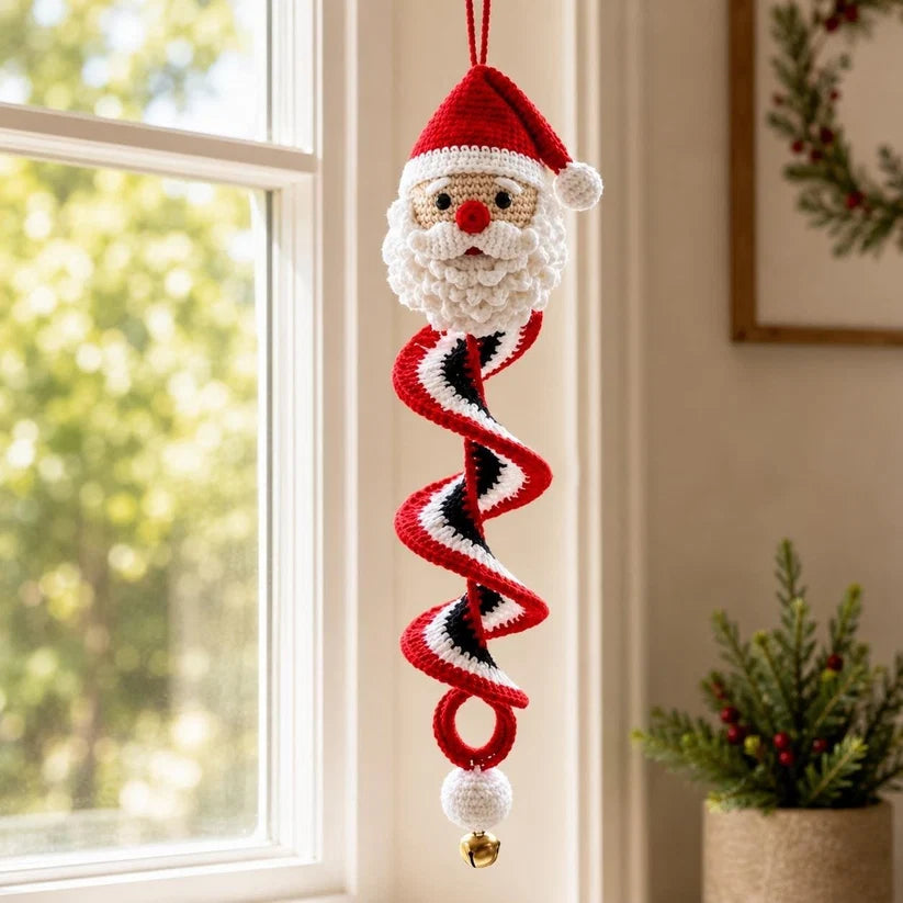 🎄 Early Christmas 49% OFF ✨ Crochet Spiral Snowman Ornament Pattern DIY Kit