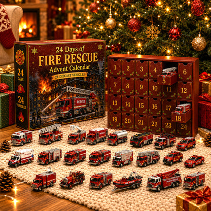 🎄 Early Christmas 49% OFF 🚒 2026 Christmas Fire Rescue - 24 Days Of Fire Rescue Surprises 🎁