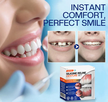 💥 2025 Limited 70% OFF ️⏳ UNPREE™ Kolirin Silicone Reline Denture Set