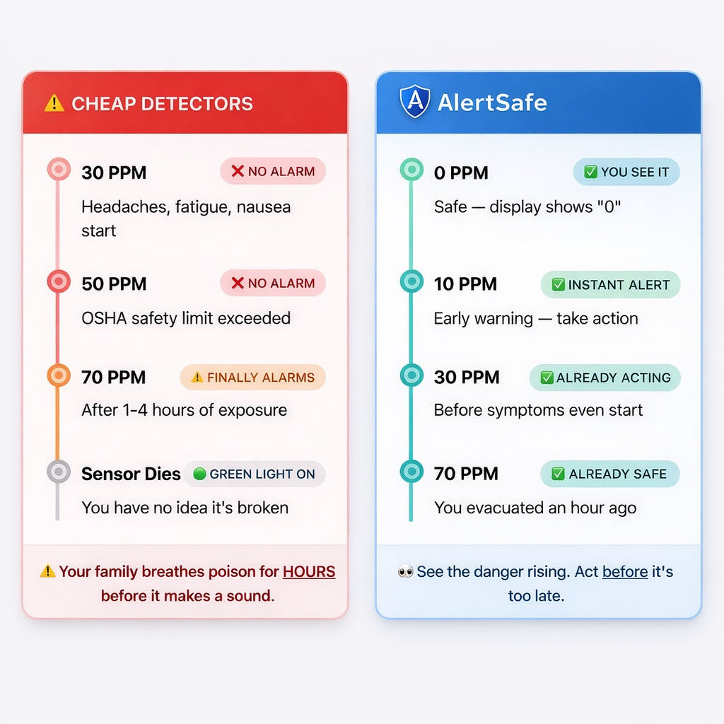 🛡️ 2026 Upgraded 70% OFF 🔔 ALERTSAFE™ 4in1 Safety CO Detector ⚠️ Air Safety Monitor