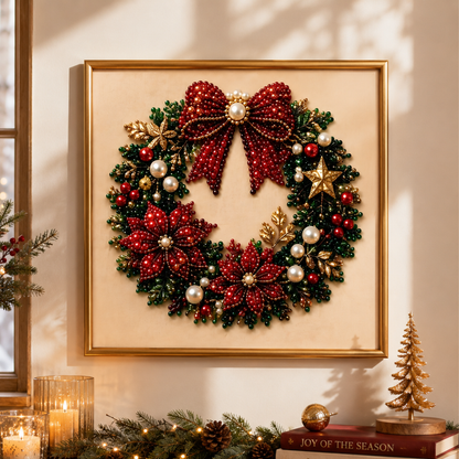 ❄️ EARLY CHRISTMAS SALE 49% OFF 🎄 Christmas DIY Diamond Pearl Art Kit ✨