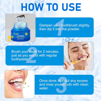 UNPREE™ Herbal ToothCare Kolirin Powder - Solve All Oral Problems 🔥 LAST DAY SALE 70% OFF 🔥
