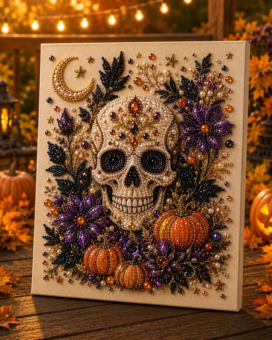 🔥 LAST DAY 49% OFF 🎃 Halloween Pearl Painting Art DIY Kit