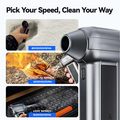 🔥 YEAR END SALE OFF 70%  ⏳ SUPTRUCK™ FROSTJET Compressed Air 1500W Thermal Blower
