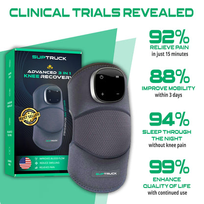 🔔2025 Limited 70% OFF ⏳ SUPTRUCK Advanced 3 in 1 Knee Recovery Massager 🔥 Solves All Knee Problems In 15 Minutes