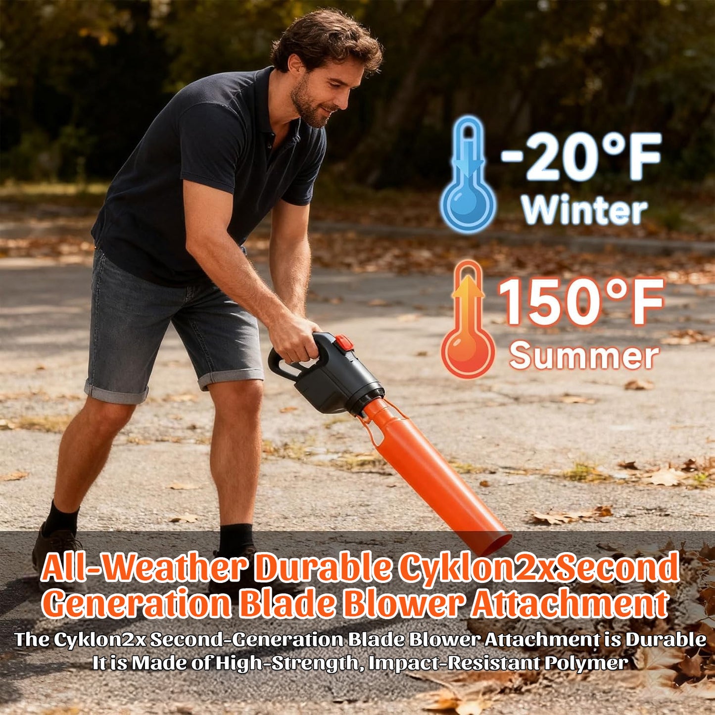 ❄️ Early Christmas Sale 70% OFF 💨 2026 CYKLON2X Blower Air Booster ⚡ Instantly Double Your Blower Power!