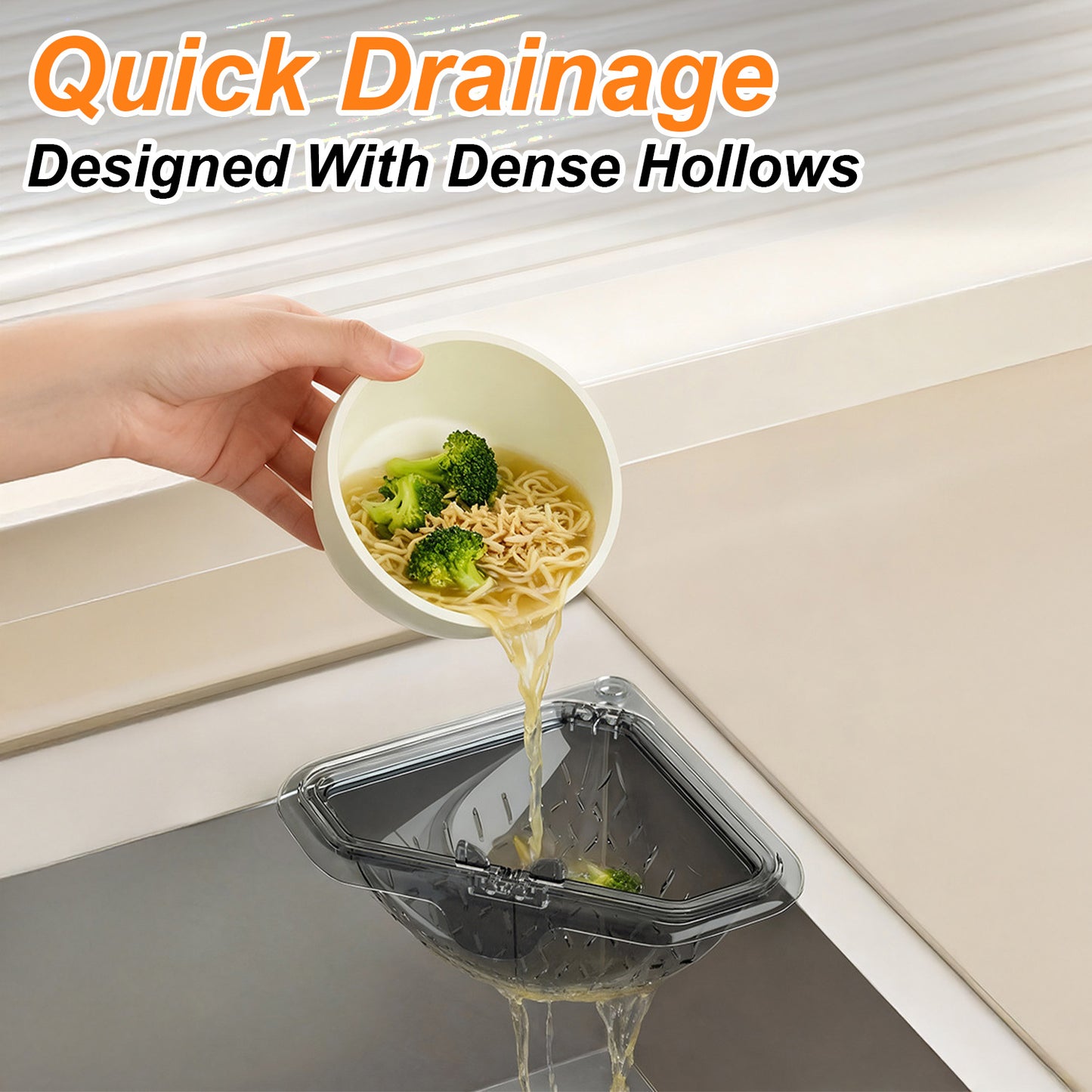 2026 Upgraded Magnetic Sink Drain Basket