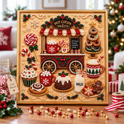 🔥 EARLY CHRISTMAS SALE 49% OFF 🎄 Holiday DIY Diamond Pearl Painting Art Kit