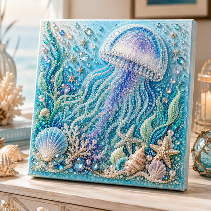 🔥 EARLY AUTMN SALE 49% OFF - DIY 3D Pearl Diamond Painting Kit – Ocean Wonders