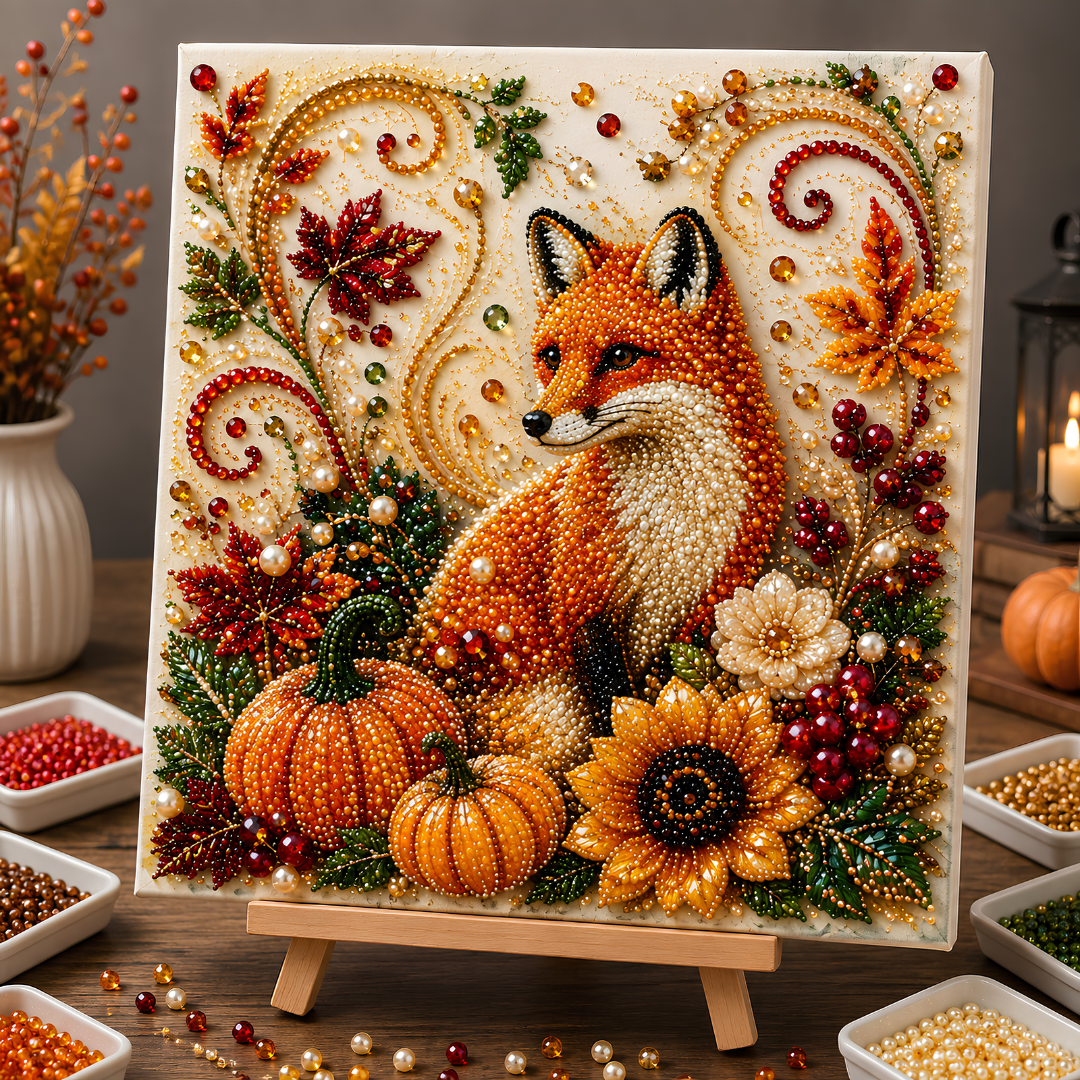 🔥 HOLIDAY SALE 49% OFF ✨ Harvest Holiday 3D Pearl Art DIY Kit