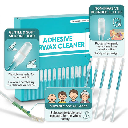 💥 2026 Sale 50% OFF ✨ Adhesive Earwax Cleaner Tool - Gentle & Visible Ear Care