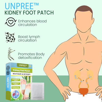 🎉 2025 Limited 70% ️OFF🔥 Unpree™ Herbal Kidney Foot Patch - Detox & Revitalize Naturally