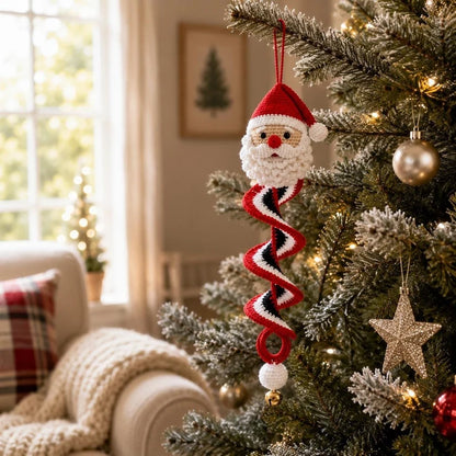 🎄 Early Christmas 49% OFF ✨ Crochet Spiral Snowman Ornament Pattern DIY Kit