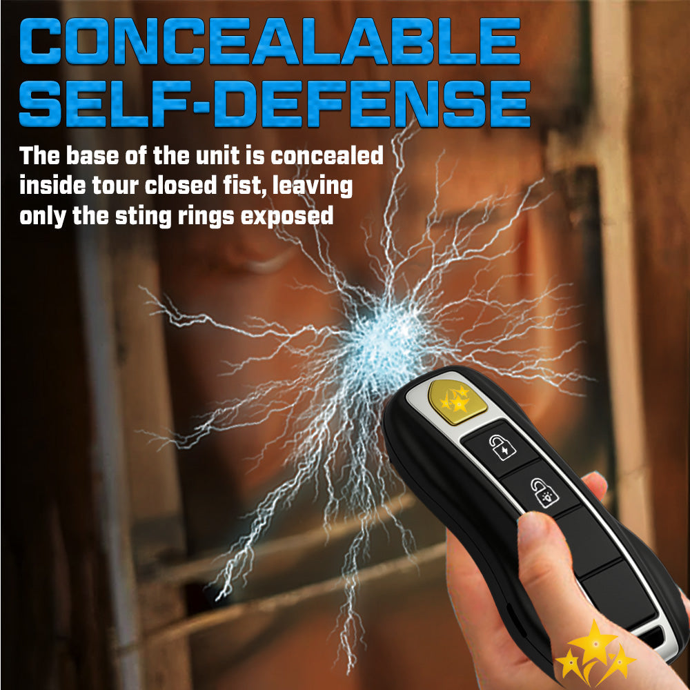 🛡️ 2025 Upgraded 75% OFF ⚡️ ELECTRA X77 2-in-1 Stun Flashlight Car Key
